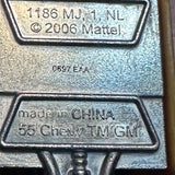 Red Rescue 28 55 Chevy Van 2006 Hot Wheels Diecast Car