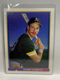 # 229 Dann Howitt  Oakland Athletics 1991 Bowman Baseball card