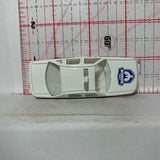White Police missing wheels Chevrolet Caprice 8030 Suntoys Diecast Car