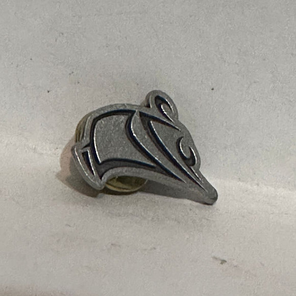 Flame Flower Logo Design  Lapel Pin