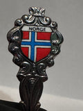 Norge Flag Norway  Europe Souvenir Spoon