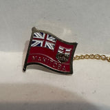 Manitoba Province Flag Tie Tac  Lapel Pin