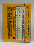 # 498 Gary Thurman Jr  Kansas City Royals 1989 Donruss Baseball card