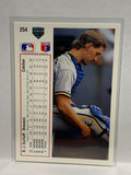 # 254 B.J. Surhoff  Milwaukee Brewers 1991 UD Baseball card