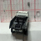 White Cabover Tow Truck Yatming Municipal Diecast Car