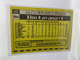 # 55T Tim Layana  Cincinnati Reds 1990 Topps Baseball Cards