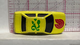 Yellow Sedan Racer Unbranded Diecast Car