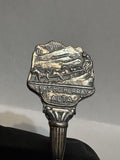Fort McMurray Alta Sled Dog Team TOPS AB 2223 Silver Plated Alberta Souvenir Spoon