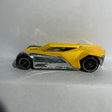 Yellow Split Vision Hot Wheels Diecast Car