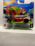 Red Punk Rod HW Modified HYX72 N521 2024 Short Card Hot Wheels Diecast Car