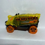 Yellow Aero Pod X-Raycers Hot Wheels Diecast Car