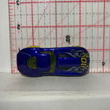 Blue Fast Felion Volcano Circuit Hot Wheels Diecast Car