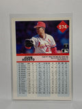 # 574 Juan Agosto  St Louis Cardinals 1992 Fleer Baseball Cards