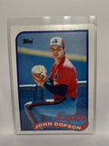 # 251 John Dopson  Montrreal Expos 1989 Topps Baseball Cards