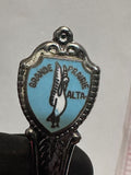 Grande Prairie Alta Swan  Alberta Souvenir Spoon