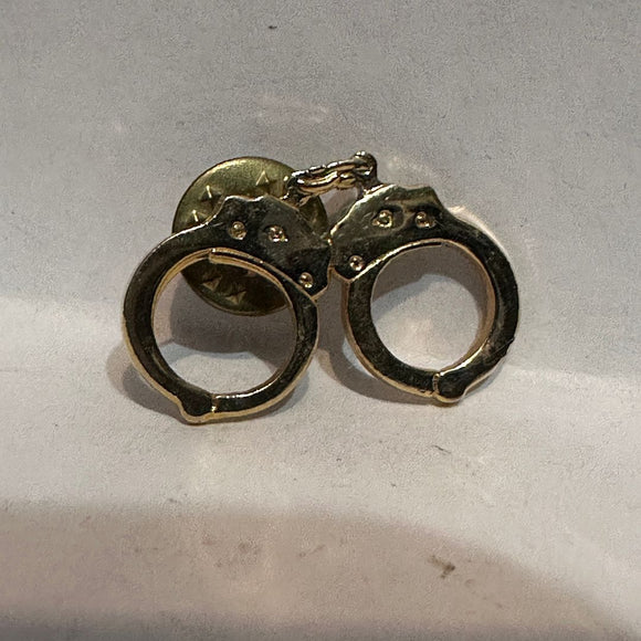 Handcuffs  Lapel Pin