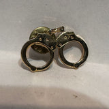 Handcuffs  Lapel Pin