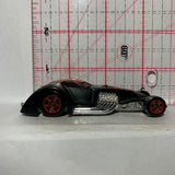 Black Flames Hammered Coupe Hot Wheels Diecast Car