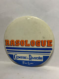 Rasologue Centre du Rasoir  Button Pinback