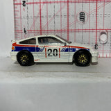 White #20 '88 Honda CRRX FYB70 Hot Wheels Diecast Car