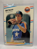 # 447 Bill Doron  Houston Astros 1988 Fleer Baseball Cards
