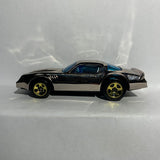 Silver Camaro Z28 Hot Wheels Diecast Car