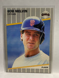 # 335 Bob Melvin  San Francisco Giants 1989 Fleer Baseball card