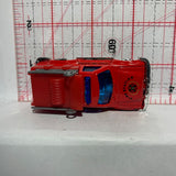 Red Fire Station Truck 8007 Suntoys Diecast Car