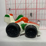 Red Green White Little People's Wheelies Flag  Fisher Price Diecast Car