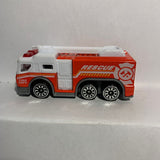 Red Rescue Fire Engine Unbranded Diecast Car