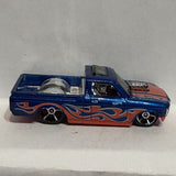 Blue Flames Custom '72 Chevy LUV 2015 Hot Wheels Diecast Car