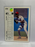 # 576 Ricky Jordan  Philadelphia Phillies 1990 UD Baseball Cards