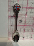 Norge Flag Norway  Europe Souvenir Spoon