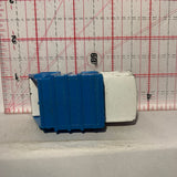 White Blue Refuse Truck #38 Superfast Matchbox Diecast Car
