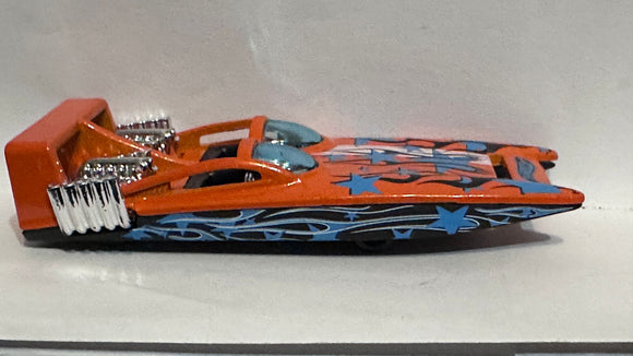 Orange H2GO Hot Wheels Diecast Car