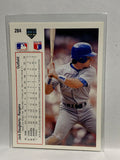 # 284 Jack Daugherty  Texas Rangers 1991 UD Baseball card
