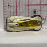 White Accelium G8121 Hot Wheels Diecast Car