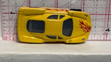 Yellow Flames Sports Racer Unbranded Diecast Car