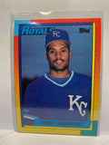 # 114T Terry Shumpert  Kansas City Royals 1990 Topps Baseball Cards