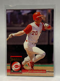 # 642 Jeff Branson  Cincinnati Reds 1994 Donruss Baseball card