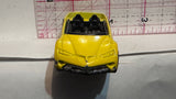 Yellow Pontiac Rageous 1998 Hot Wheels Diecast Car
