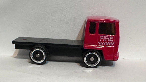 Red Fire Transport Truck  Unbranded Diecast Car