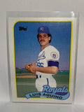# 266 Luis Aquino  Kansas City Royals 1989 Topps Baseball Cards