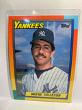 # 123T Wayne Talleson  New York Yankees 1990 Topps Baseball Cards