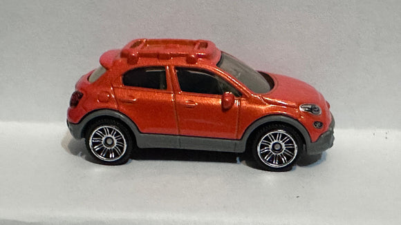 Orange 2016 Fiat 500X MB1037 2016 Matchbox Diecast Car
