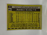 # 85T Junior Ortiz  Minnesota Twins 1990 Topps Baseball Cards