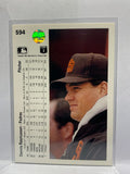 # 594 Dennis Rasmussen  San Diego Padres 1990 UD Baseball Cards