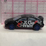 Black X Games 2008 Lancer Evolution L9938 Hot Wheels Diecast Car