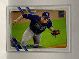# 296 Joey Wendle  Tampa Bay Rays 2921 Topps Baseball Cards