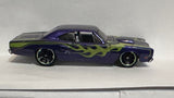 Purple Flames '69 Dodge Coronet Superbee L9920 Hot Wheels Diecast Car